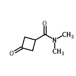 CAS 登录号：98431-64-2， N,N-二甲基-3-氧代环丁烷甲酰胺