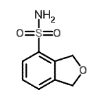 CAS 登录号：98475-12-8， 1,3-二氢-2-苯并呋喃-4-磺酰胺