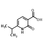 CAS 登录号：98483-00-2， 2-羟基-6-异丙基烟酸