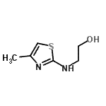 CAS#: 98484-42-5， 2-[(4-Methyl-1,3-thiazol-2-yl)amino]ethanol