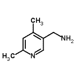 CAS 登录号：98489-36-2， 1-(4,6-二甲基-3-吡啶基)甲胺