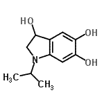 CAS 登录号：98496-30-1， 1-异丙基-3,5,6-吲哚啉三醇