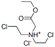CAS#: 98551-69-0， Bis(2-Chloroethyl)-(Ethoxycarbonylmethyl)Azanium Chloride
