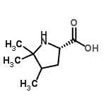 CAS 登录号：98552-65-9， 4,5,5-三甲基-L-脯氨酸