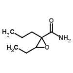 CAS 登录号：98552-74-0， 3-乙基-2-丙基-2-环氧乙烷甲酰胺