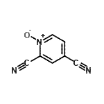 CAS 登录号：98555-41-0， 2,4-吡啶二甲腈1-氧化物