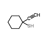 CAS 登录号：98559-20-7， 1-乙炔基环己烷e硫醇