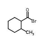 CAS 登录号：98559-32-1， 2-甲基环己烷羰基溴化物