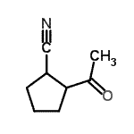 CAS 登录号：98593-13-6， 2-乙酰基环戊烷甲腈