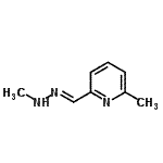 CAS 登录号：98594-14-0， 2-甲基-6-[(E)-(甲基亚肼基)甲基]吡啶