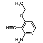 CAS 登录号：98645-48-8， 2-氨基-4-乙氧基烟腈