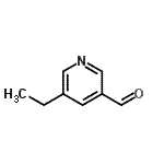 CAS 登录号：98664-63-2， 5-乙基烟醛