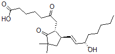 CAS#: 98677-35-1， 10,10-Dimethyl-11-deoxy-6-keto-prostaglandin E1
