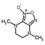 CAS 登录号：98778-10-0， 4,7-二甲基-4,5,6,7-四氢[1,2,5]恶二唑并[3,4-b]吡嗪1-氧化物