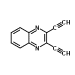 CAS 登录号：98813-72-0， 2,3-二乙炔基喹喔啉