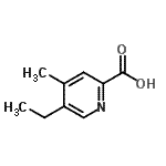 CAS 登录号：98996-06-6， 5-乙基-4-甲基-2-吡啶羧酸