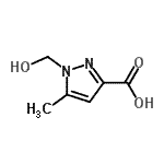 CAS 登录号：99012-45-0， 1-(羟基甲基)-5-甲基-1H-吡唑-3-羧酸