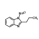 CAS 登录号：99055-76-2， 1-亚硝基-2-丙基-1H-苯并咪唑