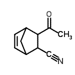 CAS 登录号：99059-95-7， 3-乙酰基双环[2.2.1]庚-5-烯-2-甲腈