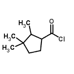 CAS 登录号：99061-89-9， 2,3,3-三甲基环戊烷羰基氯化物