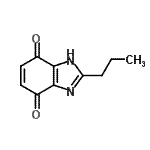 CAS 登录号：99071-77-9， 2-丙基-1H-苯并咪唑-4,7-二酮