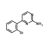 CAS 登录号：99073-95-7， 4-(2-溴苯基)-2-嘧啶胺