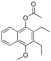 CAS 登录号：99120-56-6， 2,3-二乙基-4-甲氧基-1-萘酚乙酸酯