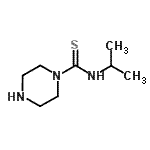 CAS 登录号：99136-98-8， N-异丙基-1-哌嗪硫代甲酰胺
