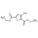 CAS 登录号：99187-10-7， 二乙基3-羟基-2,5-噻吩二羧酸酯
