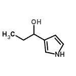 CAS 登录号：99282-49-2， 1-(1H-吡咯-3-基)-1-丙醇