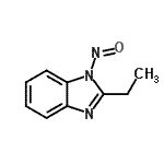 CAS 登录号：99358-45-9， 2-乙基-1-亚硝基-1H-苯并咪唑