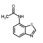 CAS 登录号：99512-75-1， N-(1,3-苯并噻唑-7-基)乙酰胺