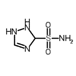 CAS 登录号：99552-33-7， 2,3-二氢-1H-1,2,4-三唑-3-磺酰胺