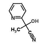CAS 登录号：99584-78-8， 2-羟基-2-(2-吡啶基)丙腈
