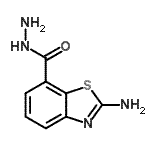 CAS#: 99584-89-1， 2-Amino-1,3-benzothiazole-7-carbohydrazide