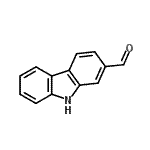 CAS 登录号：99585-18-9， 9H-咔唑-2-甲醛