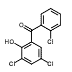 CAS 登录号：99585-49-6， (2-氯苯基)(3,5-二氯-2-羟基苯基)甲酮