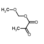 CAS 登录号：99613-33-9， 2-氧代-丙酸甲氧基甲基酯