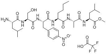 CAS#: 99764-63-3, H-Leu-Ser-p-Nitro-Phe-Nle-Ala-Leu-Ome Tfa