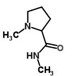 CAS 登录号：99767-11-0， N,1-二甲基吡咯烷-2-甲酰胺