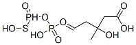 CAS#: 99795-34-3， 5-((Hydroxy((Hydroxymercaptophosphinyl)Oxy)Phosphinyl)Oxy)-3-Hydroxy-3-MethylPentanoic Acid