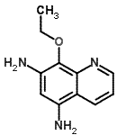 CAS 登录号：99857-02-0， 8-乙氧基-5,7-喹啉二胺