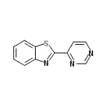 CAS 登录号：99867-06-8， 2-(4-嘧啶基)-1,3-苯并噻唑