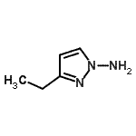CAS 登录号：99939-06-7， 3-乙基-1H-吡唑-1-胺