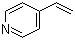 4-乙烯基吡啶分子结构 (CAS 100-43-6)