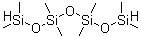 1,1,3,3,5,5,7,7-八甲基四硅氧烷分子结构 (CAS 1000-05-1)