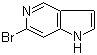 6-溴-1H-吡咯并[3,2-c]吡啶分子结构 (CAS 1000342-71-1)
