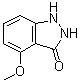 1,2-二氢-4-甲氧基-3H-吲唑-3-酮分子结构 (CAS 1000342-89-1)