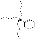 1-环己烯基三丁基锡分子结构 (CAS 100073-20-9)
