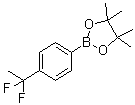 2-[4-(1,1-Difluoroethyl)phenyl]-4,4,5,5-tetramethyl-1,3,2-dioxaborolane molecular structure (CAS 1000994-94-4)